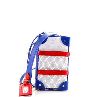 Louis Vuitton LV x NBA Soft Trunk Phone Box Monogram Antarctica Canvas