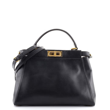 Fendi Peekaboo Bag Soft Leather Regular