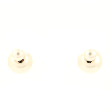 Christian Dior Tribales Earrings Faux Pearls