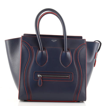 Celine Luggage Bag Smooth Leather Mini