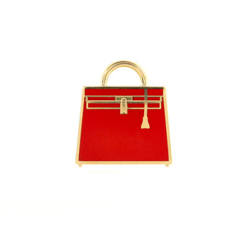 Hermes Kelly Pendant Charm Pendant & Charms Metal and Resin
