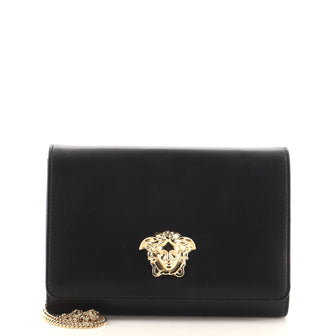 Versace Medusa Chain Clutch Leather Small