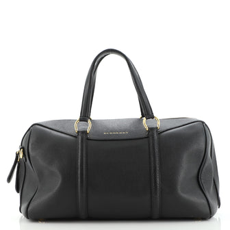 Burberry Alchester Convertible Satchel Leather Medium