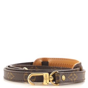 Louis Vuitton Shoulder Strap Monogram Canvas 16mm