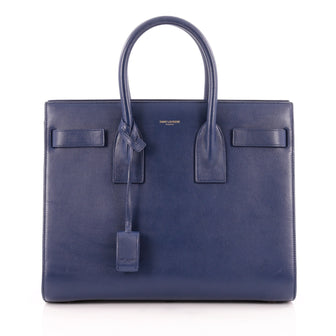 Saint Laurent Sac De Jour Handbag Leather Small