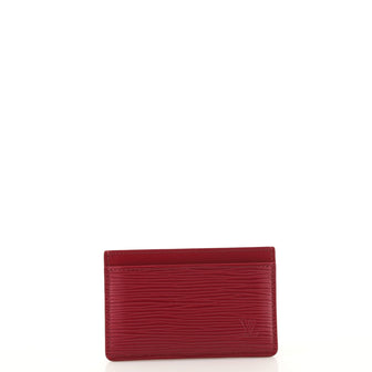 Louis Vuitton Card Holder Epi Leather