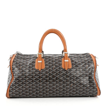 Goyard Croisiere Handbag Coated Canvas 50 Black