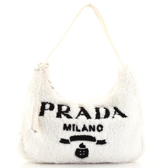 Prada Re-Edition 2000 Hobo Terry Cloth Mini