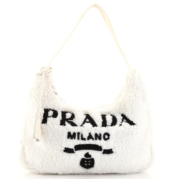 Prada Re-Edition 2000 Hobo Terry Cloth Mini
