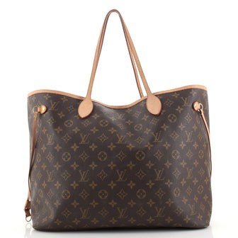 Louis Vuitton Neverfull Tote Monogram Canvas GM
