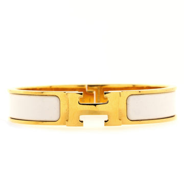 Hermes Clic H Bracelet Enamel Narrow