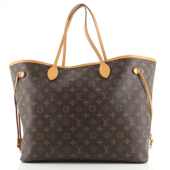 Louis Vuitton Neverfull Tote Monogram Canvas GM