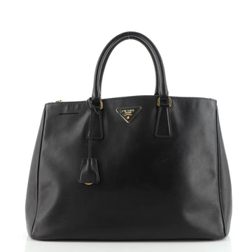 Prada Double Zip Lux Tote Saffiano Leather Large