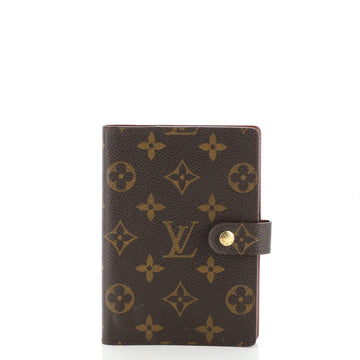 Louis Vuitton Ring Agenda Cover Monogram Canvas PM
