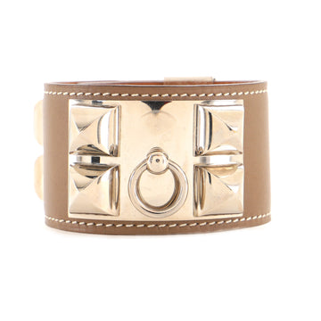 Hermes Collier de Chien Bracelet Leather