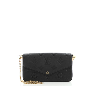 Louis Vuitton Felicie Pochette Wild at Heart Monogram Empreinte Giant