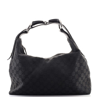 Gucci Horsebit Hobo GG Canvas Medium
