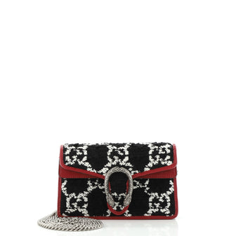 Gucci Dionysus Bag GG Tweed Super Mini