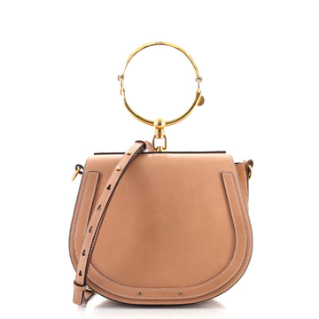 Chloe Nile Crossbody Bag Leather Medium