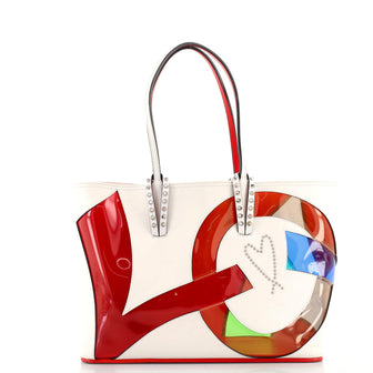 Christian Louboutin Cabata East West Tote Leather with PVC Small