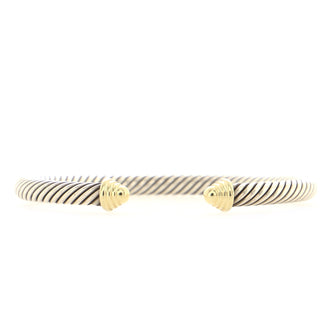 David Yurman Cable Classic Bracelet Sterling Silver with 14K Yellow Gold 5mm