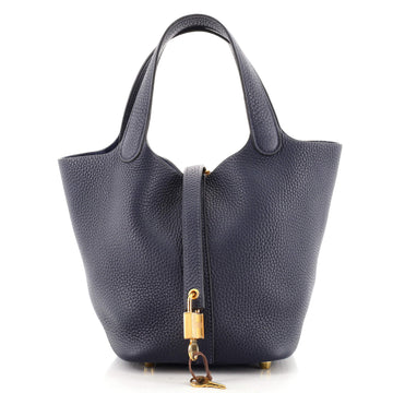 Hermes Picotin Lock Bag Clemence PM