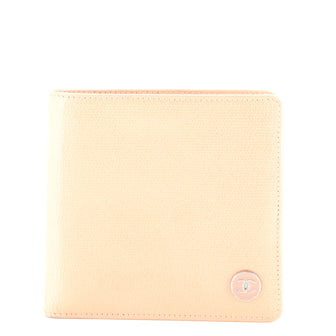 Chanel CC Button Bifold Wallet Leather