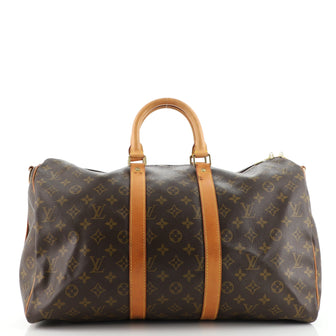 Louis Vuitton Keepall Bandouliere Bag Monogram Canvas 45