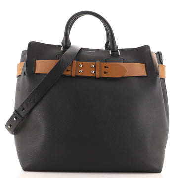 Burberry Belt Tote Leather Large