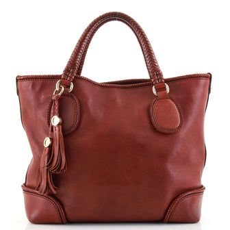Gucci Marrakech Top Handle Tote Leather Medium