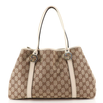 Gucci Twins Tote GG Canvas Medium