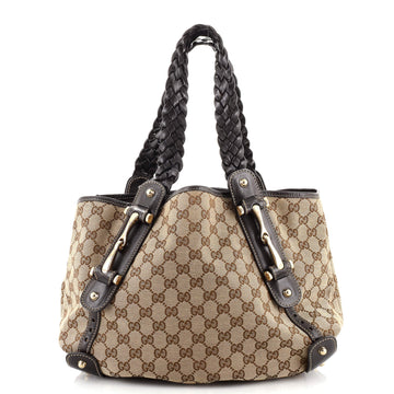 Gucci Pelham Shoulder Bag GG Canvas Small
