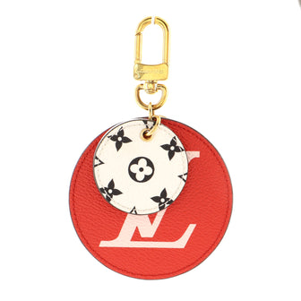 Louis Vuitton Round Illustre Keychain Limited Edition Colored Monogram Giant