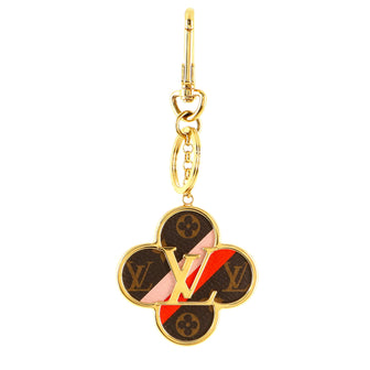 Louis Vuitton Into The Flower Bag Charm and Key Holder Limited Edition Monogram Canvas