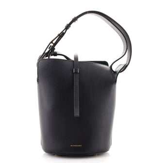 Burberry Supple Bucket Bag Leather Small