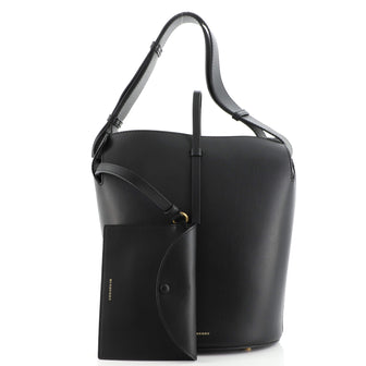 Burberry Supple Bucket Bag Leather Large