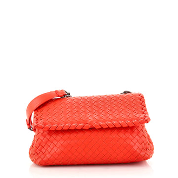 Bottega Veneta Olimpia Crossbody Bag Intrecciato Nappa Small