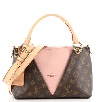 Louis Vuitton V Tote Monogram Canvas and Leather BB