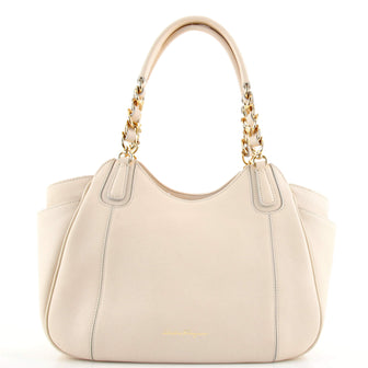 Salvatore Ferragamo Melinda Tote Leather Small