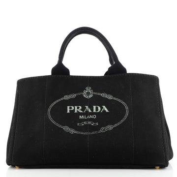 Prada Canapa Tote Canvas Large