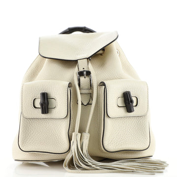 Gucci Bamboo Tassel Backpack Leather Medium