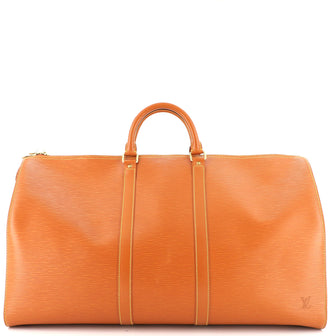 Louis Vuitton Keepall Bag Epi Leather 55