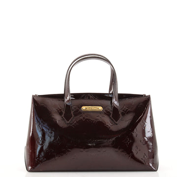 Louis Vuitton Wilshire Handbag Monogram Vernis PM