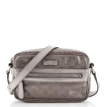 Gucci Zip Crossbody Bag GG Imprime Mini