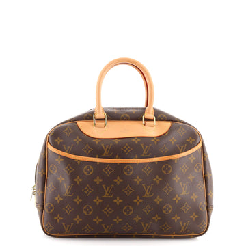 Louis Vuitton Deauville Handbag Monogram Canvas