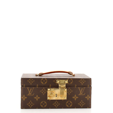 Louis Vuitton Boite A Tout Jewelry Case Monogram Canvas