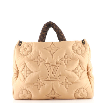 Louis Vuitton OnTheGo Tote Monogram Quilted Econyl Nylon GM
