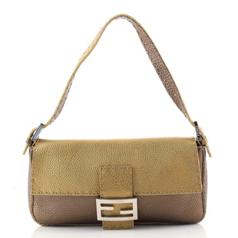 Fendi Selleria Baguette Bag Leather