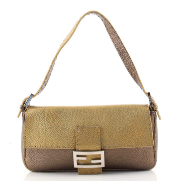 Fendi Selleria Baguette Bag Leather