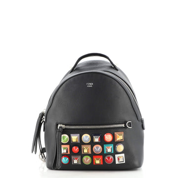 Fendi By The Way Backpack Studded Leather Mini